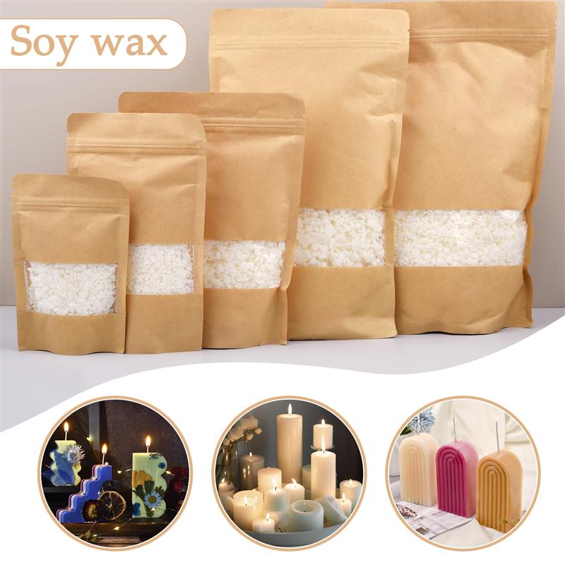 50-1000g Natural Pure Soy Wax  - đánh giá và giá Candle Making Uk