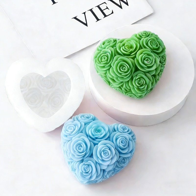 DIY Love Rose Flowers Valentin - đánh giá và giá Candle Making Uk