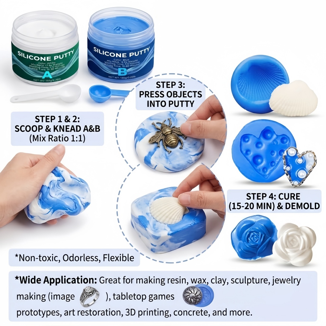 Silicone Putty Mold Making Sup - đánh giá và giá Candle Making Tutorial