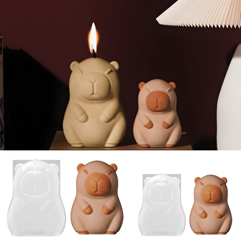 Capybara Pudding Baking Silico - đánh giá và giá Candle Making Tutorial