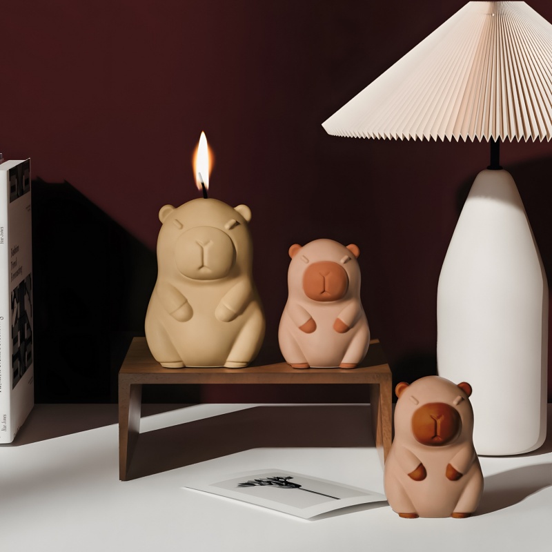 Capybara Pudding Baking Silico - đánh giá và giá Candle Making Tutorial