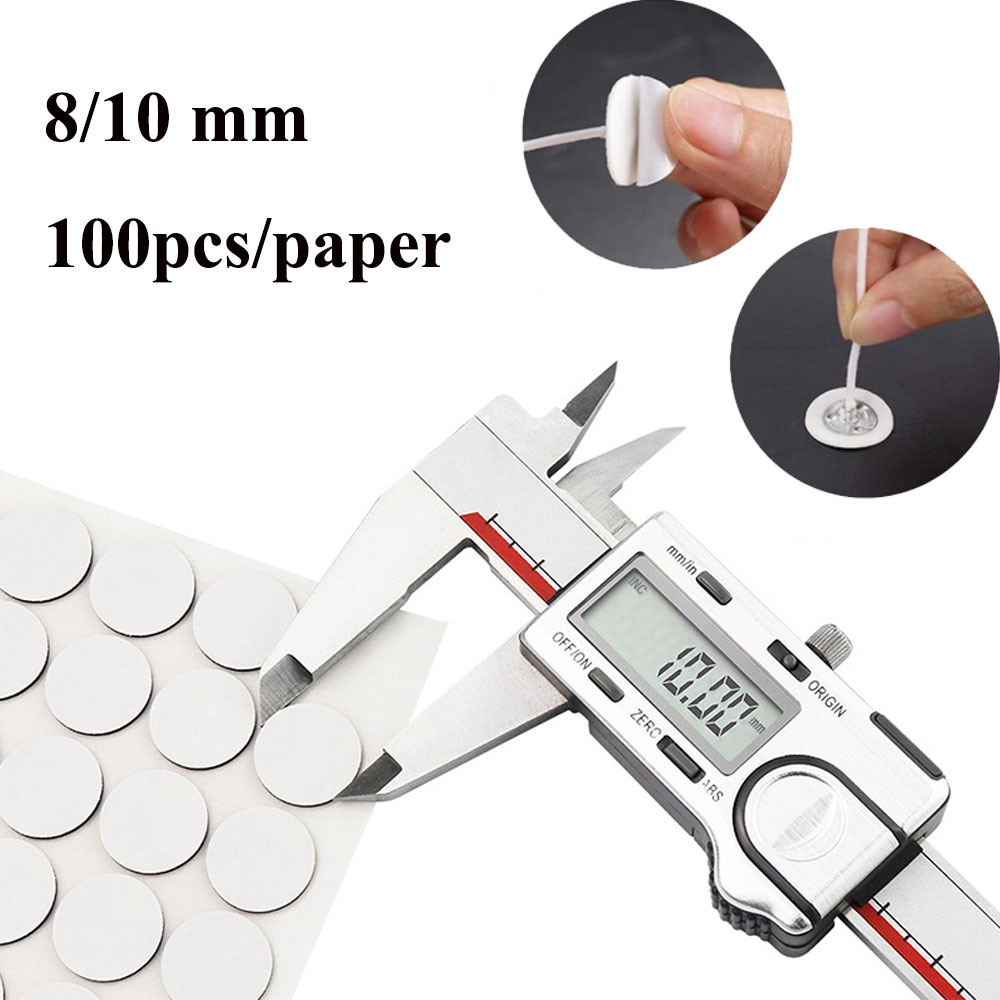 100 8MM 10MM Nến Trắng Bấc Dán - đánh giá và giá Candle Making Uk