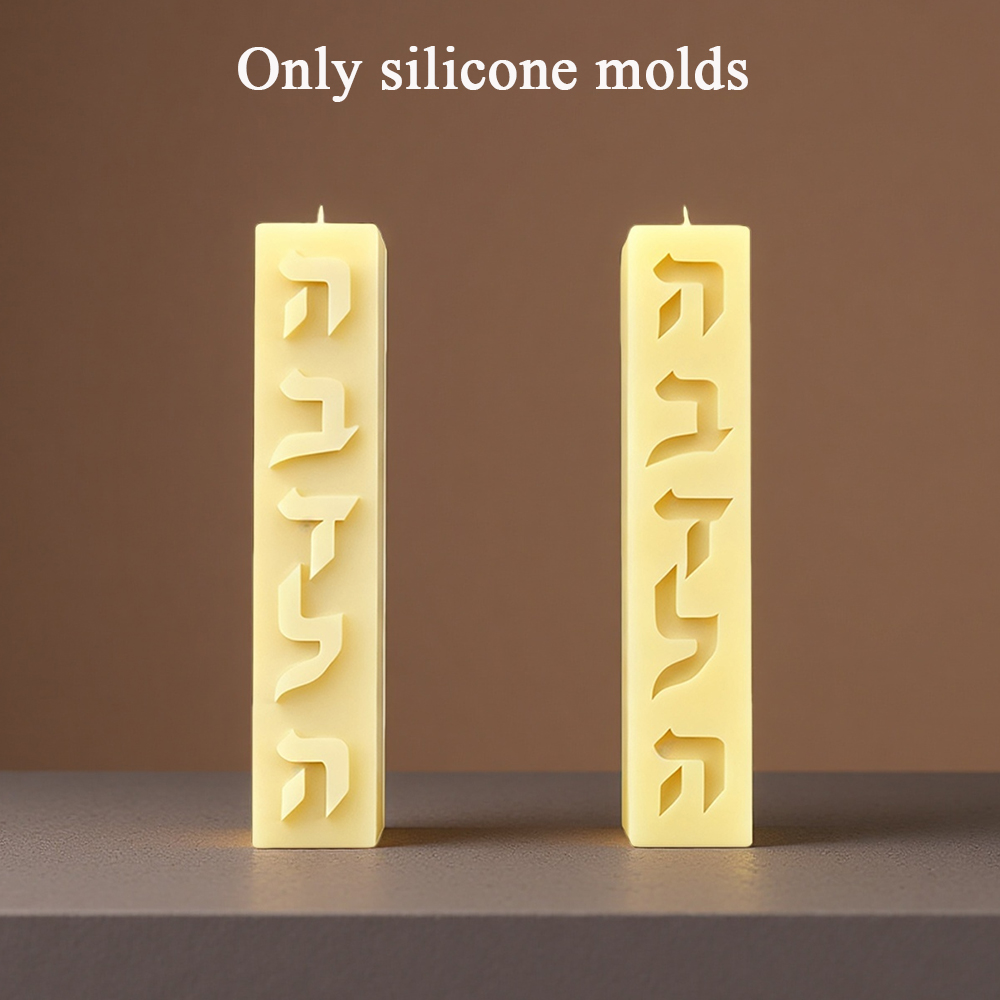 DIY Silicone Candle Mold Hebre - đánh giá và giá Candle Making Tutorial