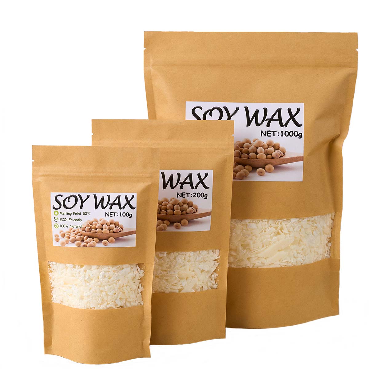 1 Pounds Pure White Soy Wax Fo - đánh giá và giá Candle Making Uk