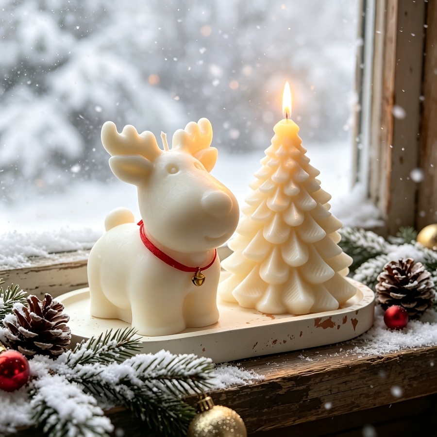 Clay Silicone Mold 3pcs Set: C - đánh giá và giá Candle Making Tutorial